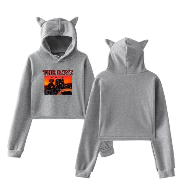 The Boyz Cropped Hoodie #1 - Image 4