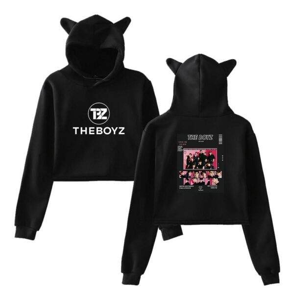 The Boyz Cropped Hoodie #3 - Image 2