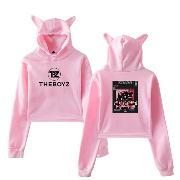 The Boyz Cropped Hoodie #3 - Image 5