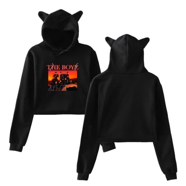 The Boyz Cropped Hoodie #1 - Image 2