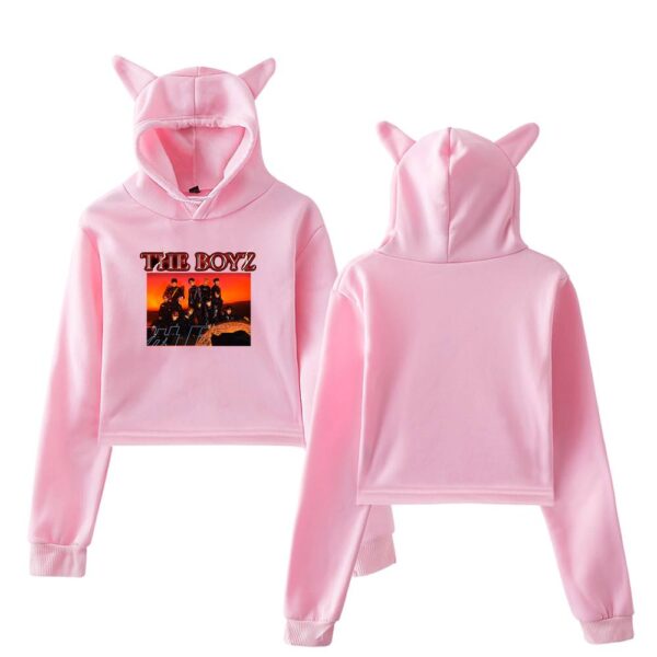 The Boyz Cropped Hoodie #1 - Image 5