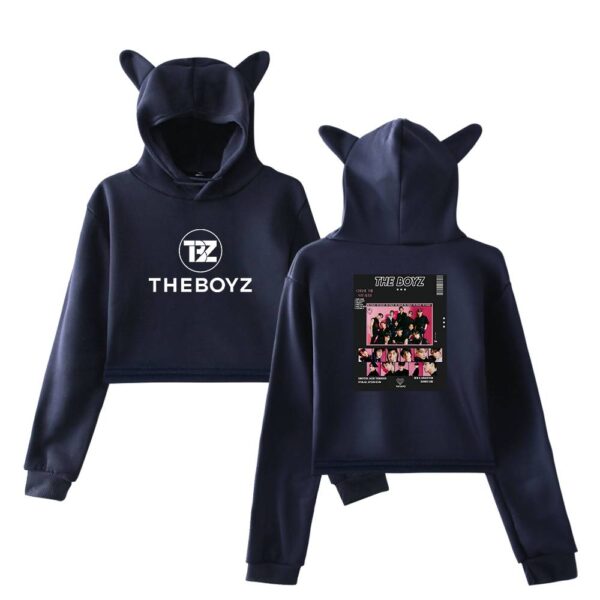 The Boyz Cropped Hoodie #3 - Image 4