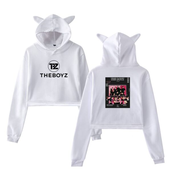 The Boyz Cropped Hoodie #3 - Image 3