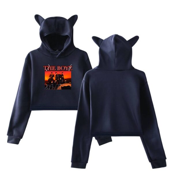 The Boyz Cropped Hoodie #1 - Image 3